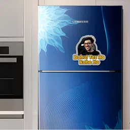 GIFTODAY Yellow & Black Printed Decorative Magnets image 5