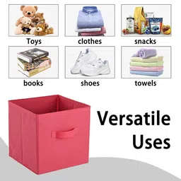 Kuber Industries Pink 3 Pieces Multi-Utility Storage Organisers image 4