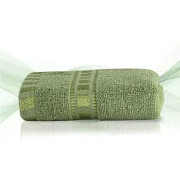 Kuber Industries Green 6 Pieces Self Design Cotton Highly Absorbent 225 GSM Face Towels image 2