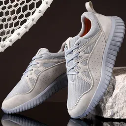 Bxxy Men Suede Running Non-Marking Shoes image 1