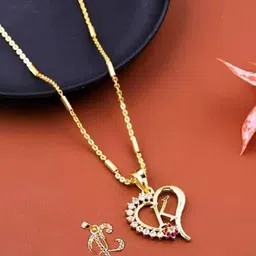 Laksh Enterprise Women Set Of 2 Pendants with Chains-picture-16