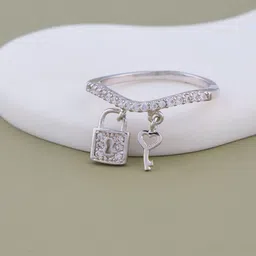 GC PREMIUM JEWELLERY Cubic Zirconia-Studded Finger Ring-picture-37