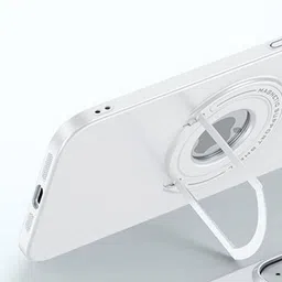 Luxury Kase Solid Printed iPhone 14 Plus Back Case Mobile Accessories image 4