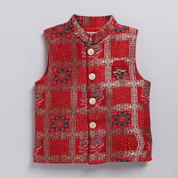 LITTLE COLLARS Boys Regular Kurta with Pyjamas image 3