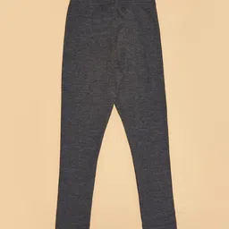 Pantaloons Junior Girls Ribbed Mid-Rise Thermal Bottoms image 4