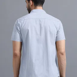VTEXX Men Standard Striped Casual Shirt image 2