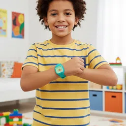 Time Up Kids Printed Dial & Straps Analogue Watch BTR-S2335-13 image 4