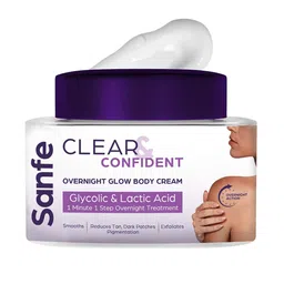 Sanfe Clear & Confident Overnight Glow Body Cream For Dry & Cracked Feet - 200 g-picture-29