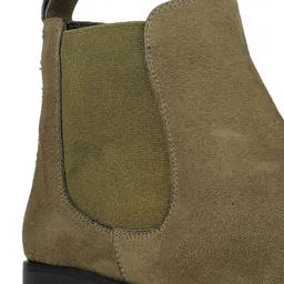 Inc 5 Women Mid Top Round Toe Slip-On RegularBoots image 5