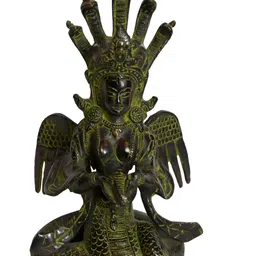 Exotic India Black Religious Figurine Showpiece-image-40