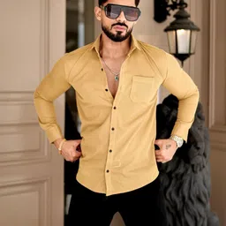 IKON FASHION Original Slim Fit Popcorn Texture Spread Collar Shirt-picture-10