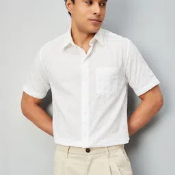 max Spread Collar Cotton Shirt-picture-20