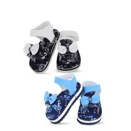 NESKA MODA Girls Printed Open Toe Flats image 4