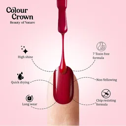 CROWN Beauty Of Nature Set Of 5 Nail Enamel - 10ml Each - Vacay Mode image 5