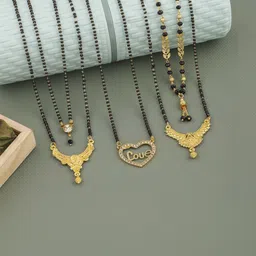 VEMISHTI Gold-Plated Mangalsutra-picture-34