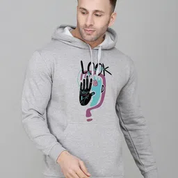 SLOWLORIS Men Printed Hooded Sweatshirt-picture-22