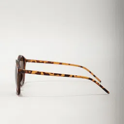 LULU & SKY Women Brown Lens & Brown Oval Sunglasses 19801-AMBER TEA-AMBER TEA image 3