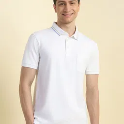 Allen Solly Men Polo Collar Pockets T-shirt image 1