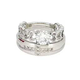 Lila Set Of 2 Couple Finger Rings image 5