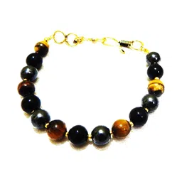 Jaya Vision Jewelry Stainless Steel Gold Plated Agate Beaded Wraparound Bracelet-picture-32
