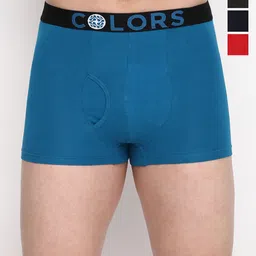 COLORS by Rupa Frontline Mne Pack of 4 Mid-Rise Short Trunk-picture-26