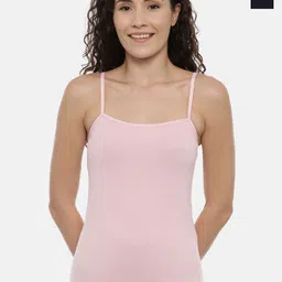GOLDSTROMS Pack Of 2 Cotton Non-Padded Camisoles-SLP-9001-PNK-NVY image 1