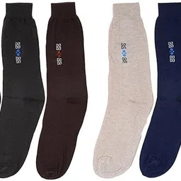 broova Men Solid Mid-Calf/Crew-picture-39