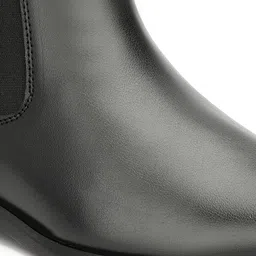 SHOZANIA Men Round-Toe Mid-Top Chelsea Boots image 3