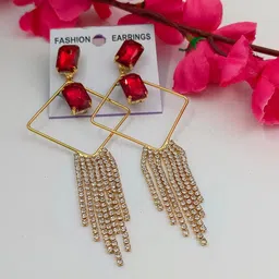 MUNMUN'S Geometric Drop Earrings image 4