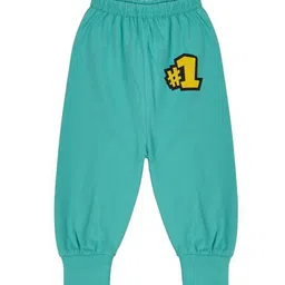 clap Baby Infants Pack Of 3 Printed Cotton Mid-Rise Joggers image 2