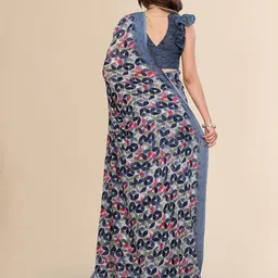 Moda Rapido Poly Georgette Saree image 4
