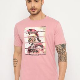 Duke Graphic Printed Round Neck Slim Fit Cotton T-shirt-picture-44