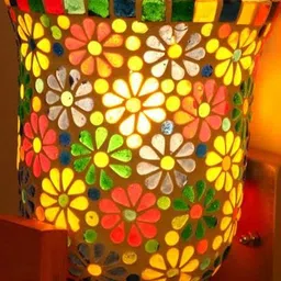 SOMIL Multi Glass Cylinder Printed Wall Lamps-picture-32