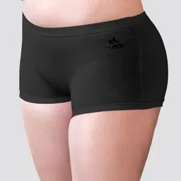 Kalyani Pack Of 6 Mid Rise Boy Short Briefs Willow_S_BLK_BLK_BLK_BLK_BLK_BLK_P6 image 4