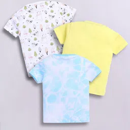 LITTLE NINJA Boys Printed Applique T-shirt image 3