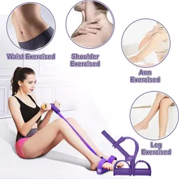 renesmee 4-Tube Yoga Pedal Ab Exerciser image 4