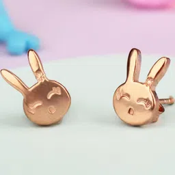 Elegante kids Kids-Girls Rose Gold Earrings-image-52