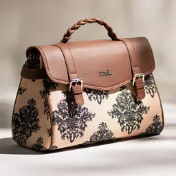 ZOUK Ethnic Motifs Printed Satchel-picture-48