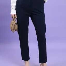 Tokyo Talkies Women Slim Fit Trousers-image-12