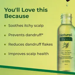 Naturali Anti- Dandruff Scalp Serum with Superfood Sage- 50 ml image 5