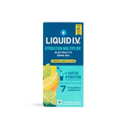 Liquid IV Hydration Multiplier Hydration Drink Mix 12 Sticks 16g Each - Lemon Lime-picture-12