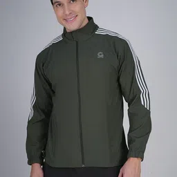 GOTO SPORTS Men Solid Lightweight Running Sporty Jacket-image-0