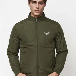 TAZO Men Mock Collar Solid Lightweight Open Front Jacket-picture-11