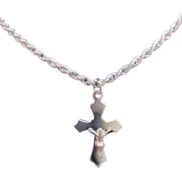 JAGSUN Silver-Plated Geometric Pendants with Chains image 1