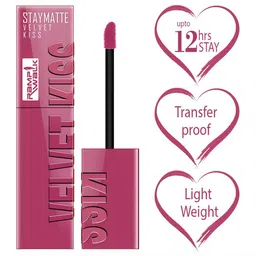 Ramp Walk Set of 3 Velvet Kiss Waterproof Liquid Lipsticks - 3.5 ml Each -Shade 4 - 5 - 10 image 4