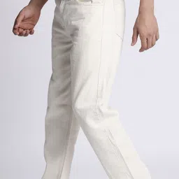 MASTERLY WEFT Men Jean Straight Fit Mid-Rise Stretchable Jeans image 4