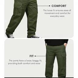 MaverIQ Men Smart Cargos Trousers image 5
