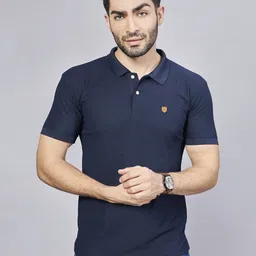 BE POSITIVE Men Polo Collar T-shirt-picture-34