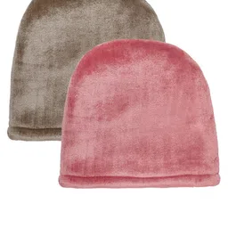 KLOTTHE 2 Pcs Woolen Beanie Caps-image-0
