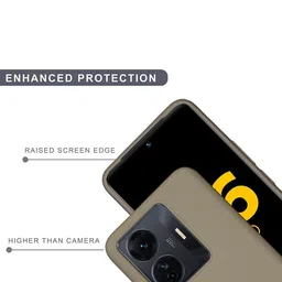 SPRIG Solid Printed Vivo T1 Pro Back Case Mobile Accessories image 3